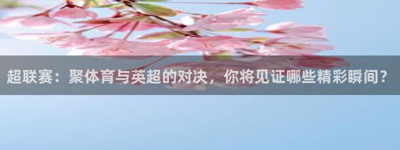超联赛：聚体育与英超的对决，你将见证哪些精彩瞬间？